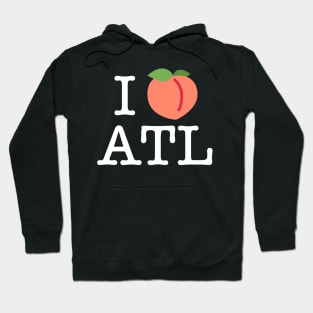 I Peach Atlanta (White Lettering) Hoodie